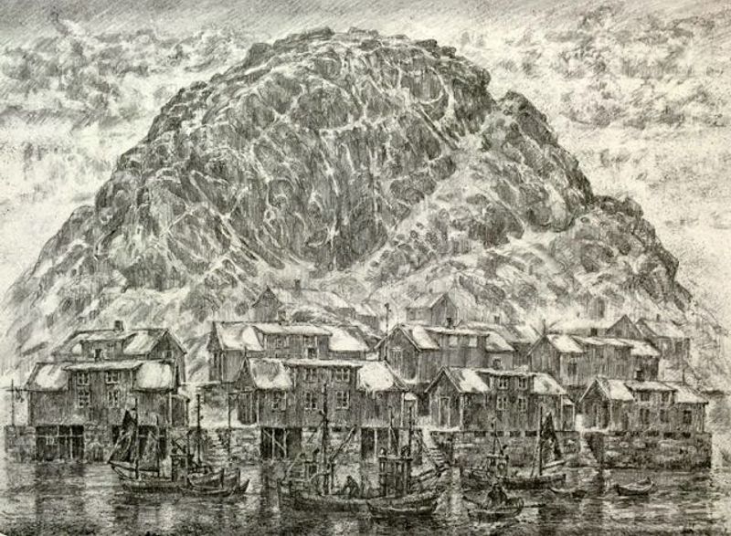 Karl Erik Harr, Landligge (Ure i Lofoten)