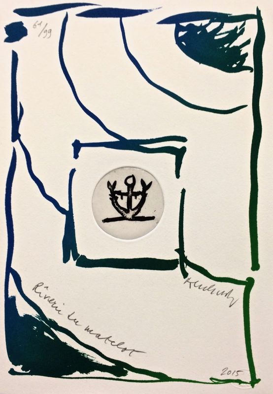 Pierre Alechinsky, Rêverie du Matelot, mappe