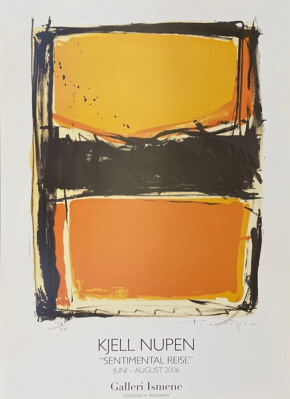 Nupen, Kjell, sett med to offset-plakater